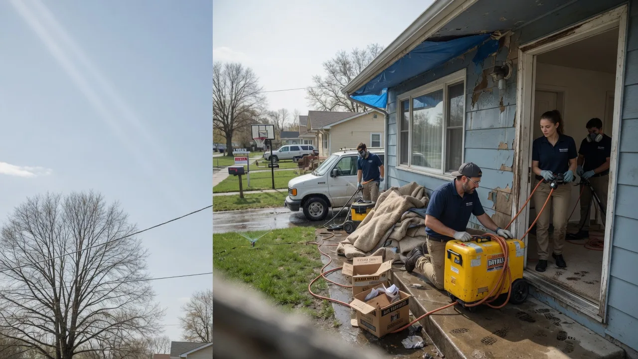 Basement Flood Cleanup in Sarah, MS near me